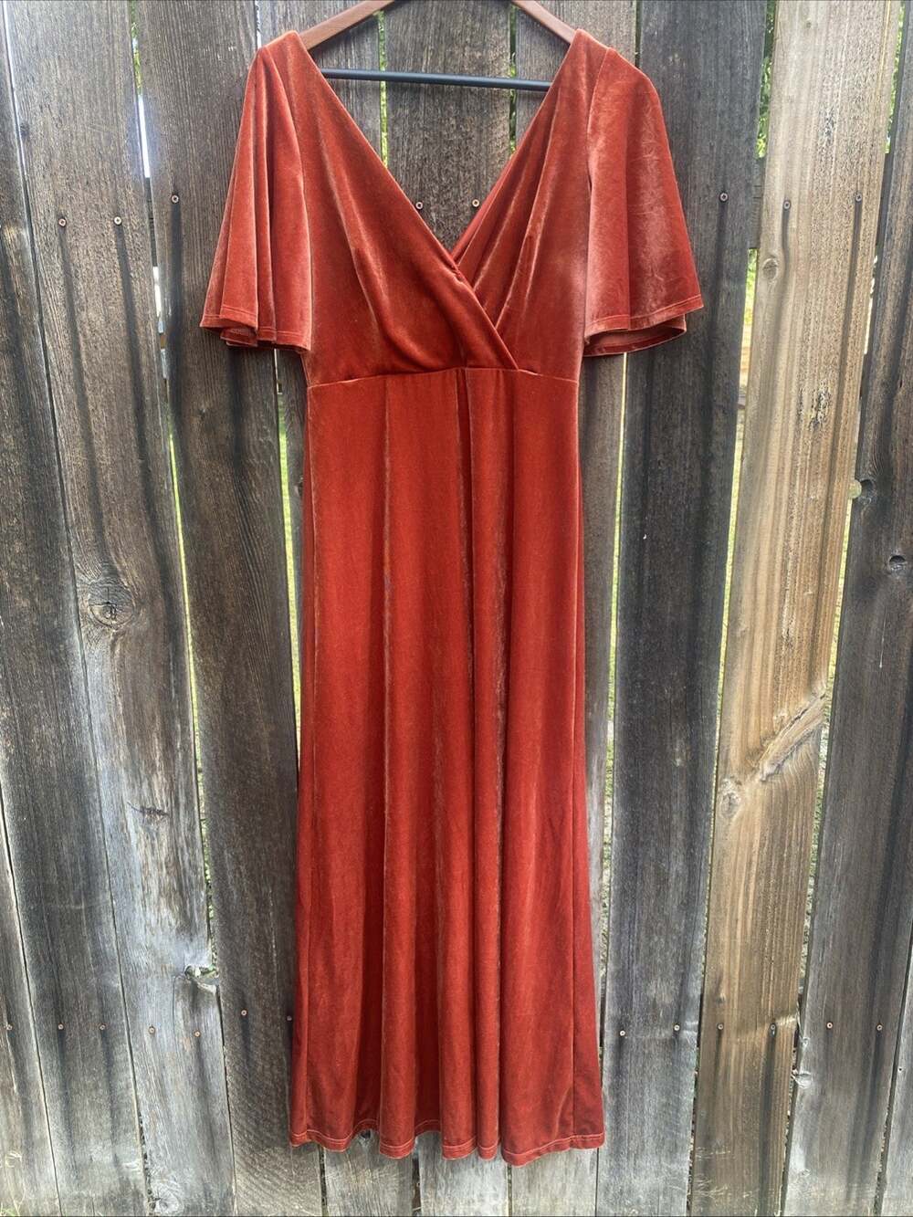 Ever-Pretty Women's V-Neck Velvet Dress